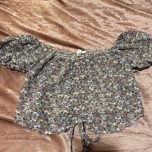 Small floral top